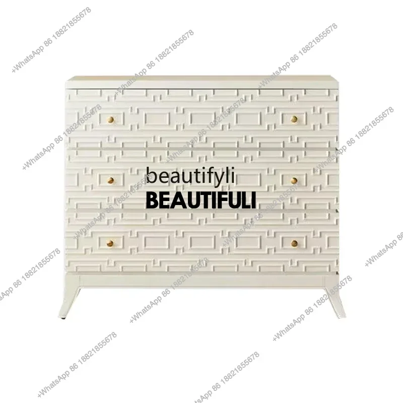 ss 8617Italian light luxury door cabinet, modern simple door cabinet, living room decoration cabinet