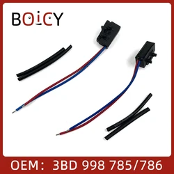 BOICY-cerradura de puerta de coche, Micro interruptor de luz, enlace de transmisión superior para Golf 4, MK4, Passat B5, Bora, Polo, Touran, A6, C6, 3BD998785, 3BD998786