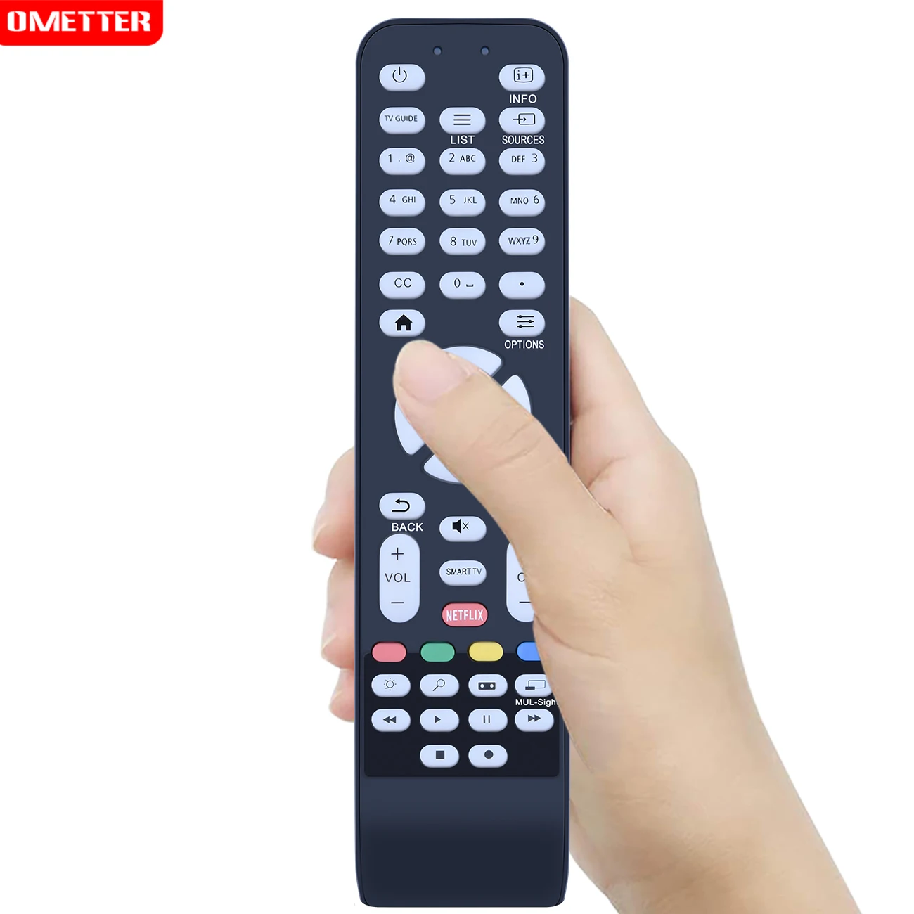 RC1994710/01 Replace Remote for AOC Smart TV 398GR08BEAC01R LE32D5542 LE43D5542