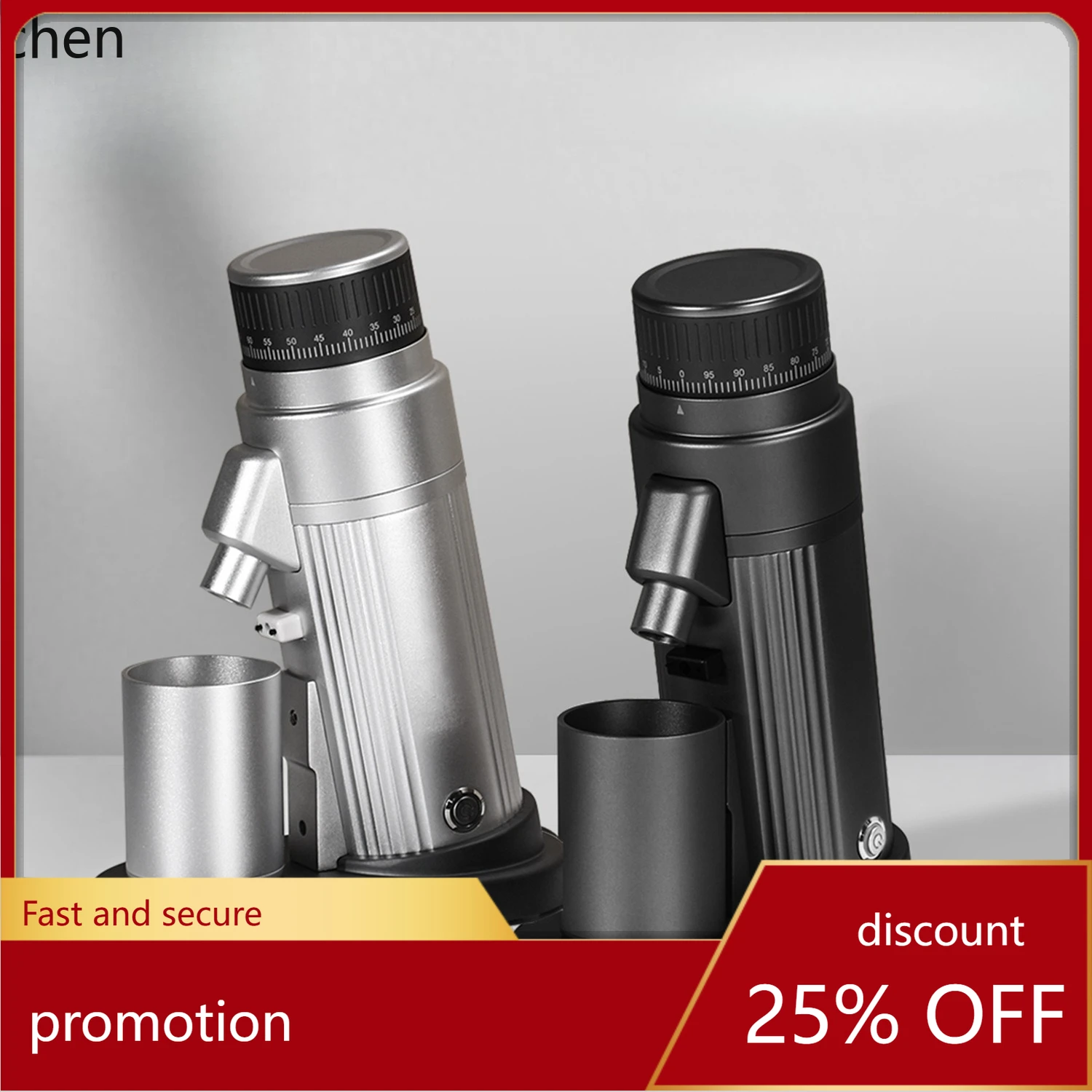

HXL 55mm Conical Grinder Anti-Flying Powder Detachable Magnetic Coffee Bean Grinder