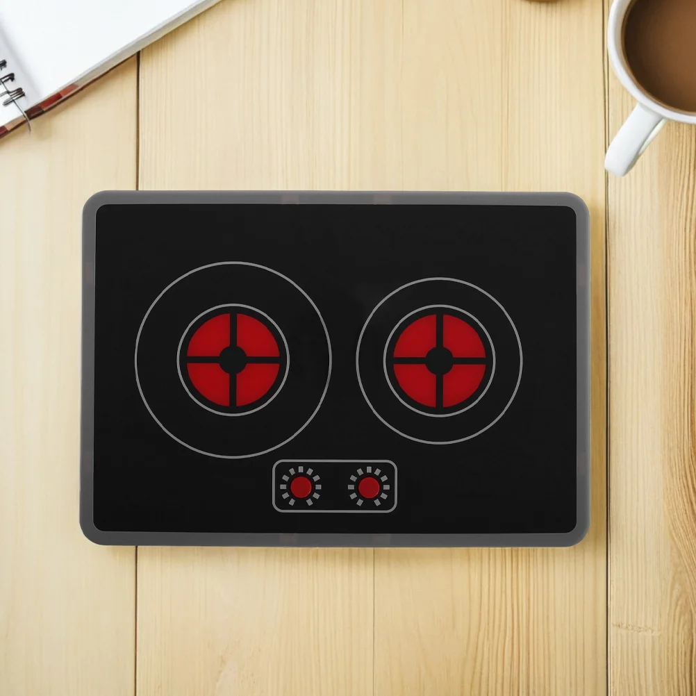 2 قطعة طباخ التعريفي المقلد للأطفال: لعب واقعي أضواء موقد المطبخ الأصوات التظاهر لعبة الطبخ لعب الأدوار المنزل #3