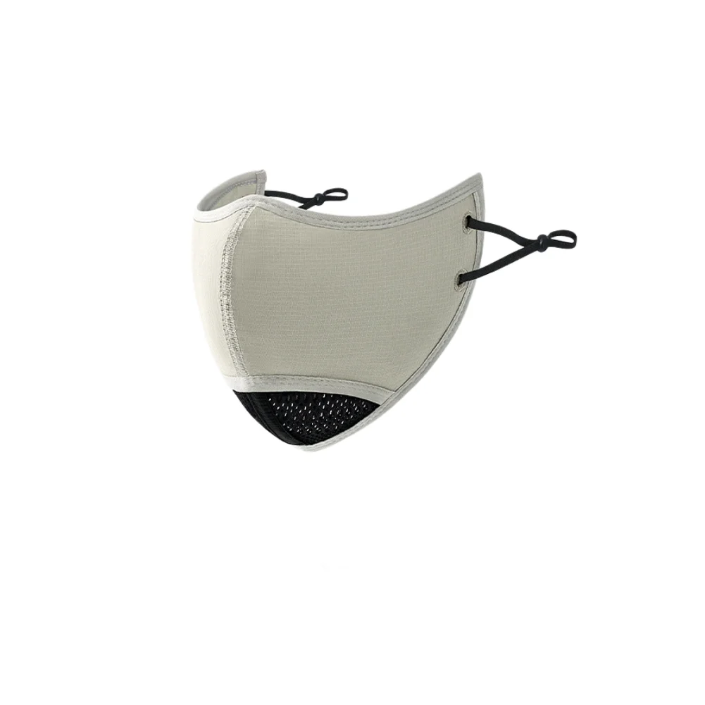 Windproof Mask Running Cloth Cover Running 3D-cut Structure Ventilation Mesh Windproof Fabric Ear-hook Design For Men
