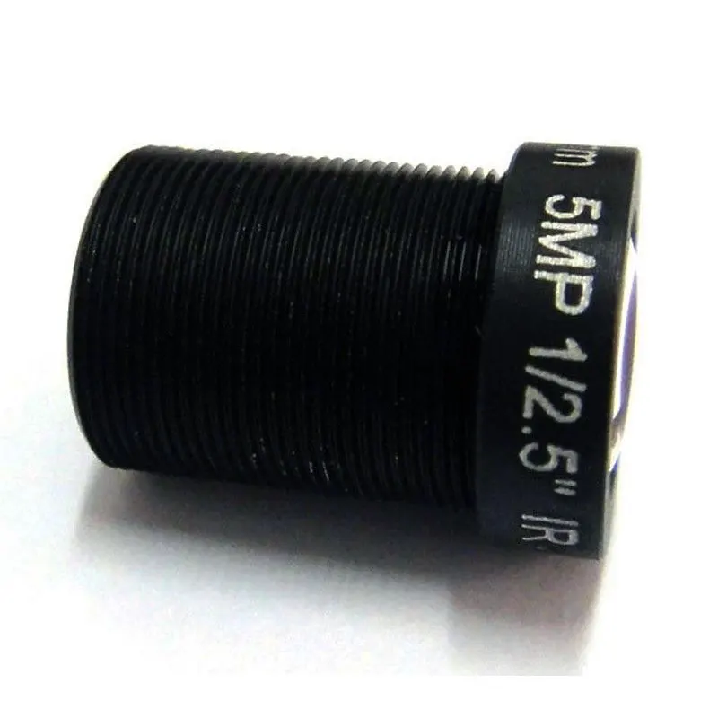 

SL-0075 5MP Security Market Lens 6mm F2.0 M12*0.5 1/2.5" FOV OV4689 05A10 ForSurveillance Cameras