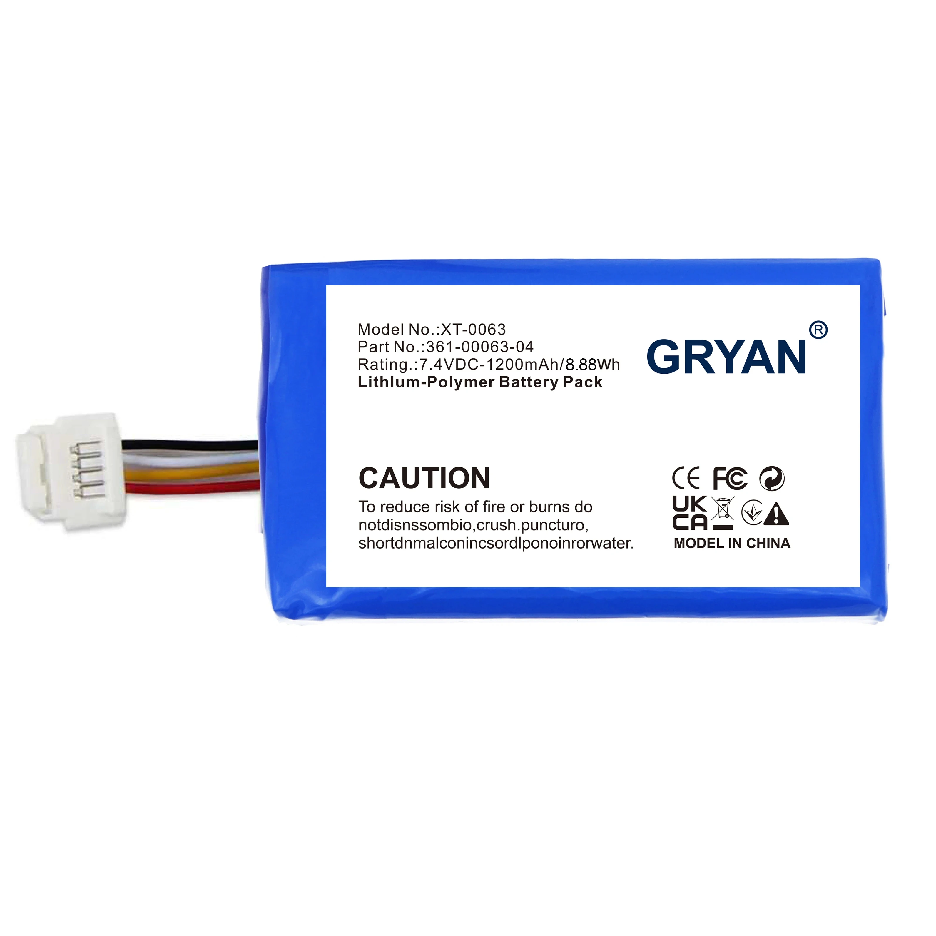 High Quality 1200mAh Replacement Battery For Garmin BMW Motorrad Navigator 5 6 361-00063-00 361-00063-04 Rechargeable Batteries
