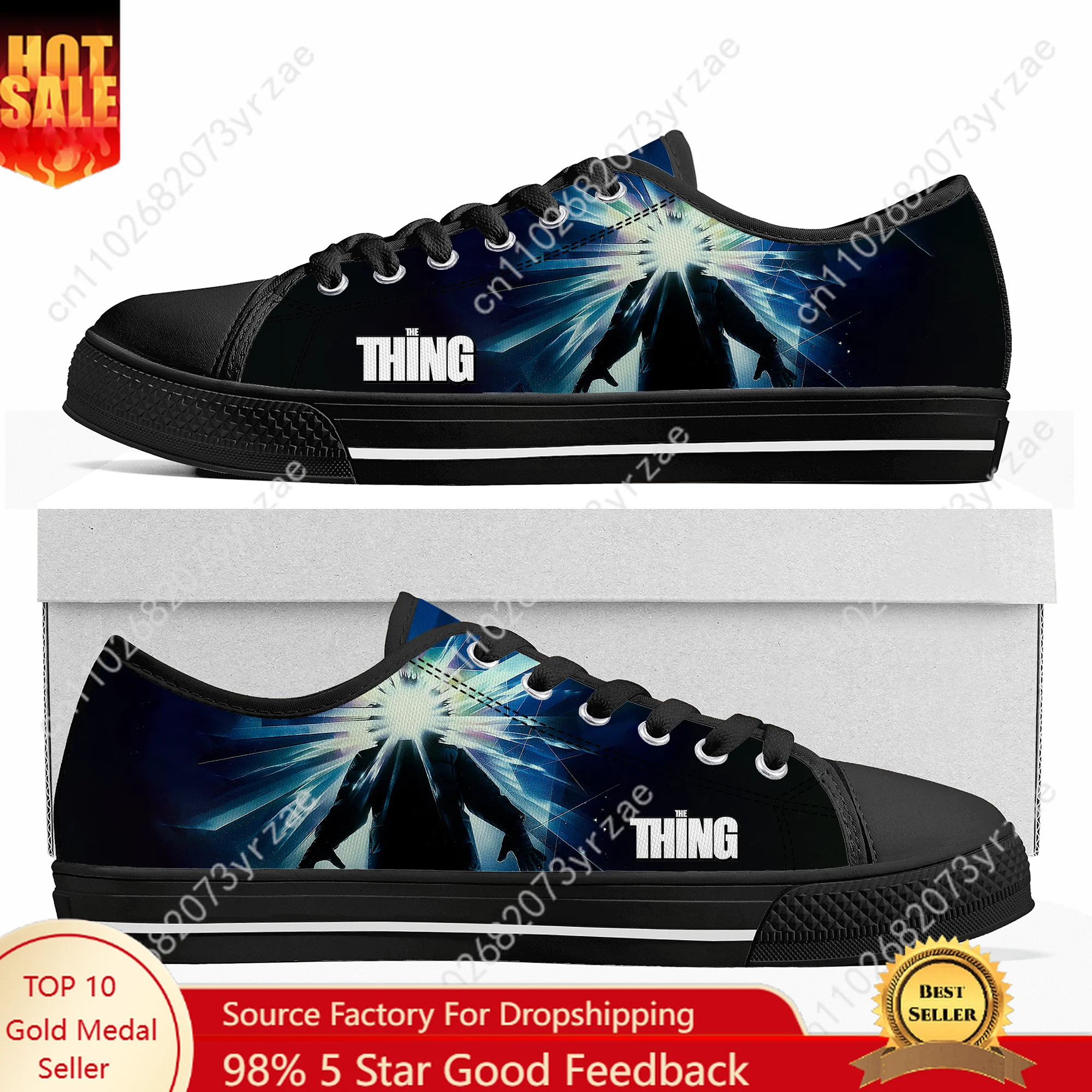 

The Thing Low Top High Quality Sneakers Mens Womens Teenager Canvas Sneaker Casual Personalized Patterns Shoe Customized Shoes