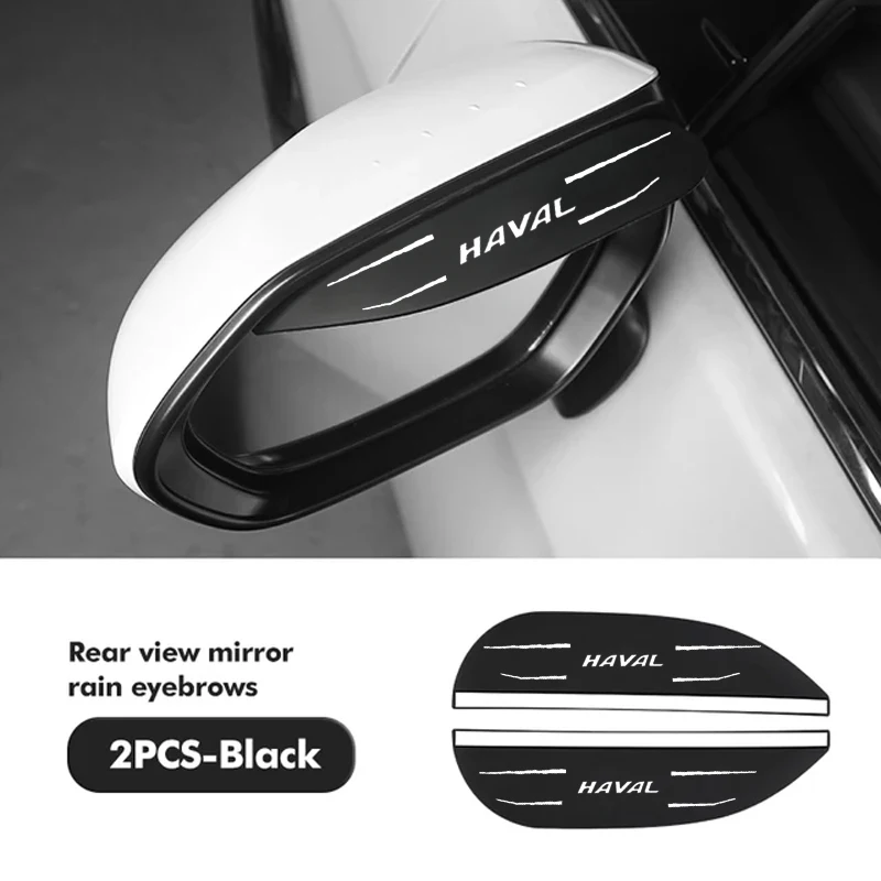 

Car Rear View Mirror Rain Cover Sun Visor Car Accessories For Haval H6 Dargo M6 M4 H9 H6S F7 F7X Jolion X DOG XY H2 H3 H5 H7 F7H
