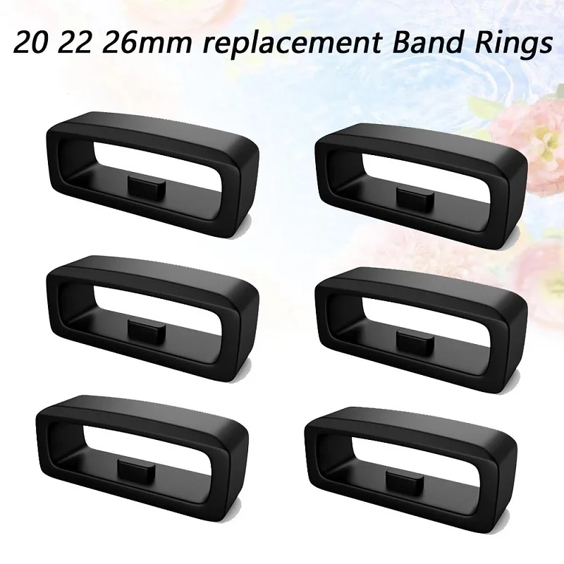 ساعة رياضية حلقة سيليكون للغارمين Vivoactive 3 4 HR Mk1 سوار ساعة ذكية للغارمين Venu SQ Move 3 970 945 استبدال المطاط #1