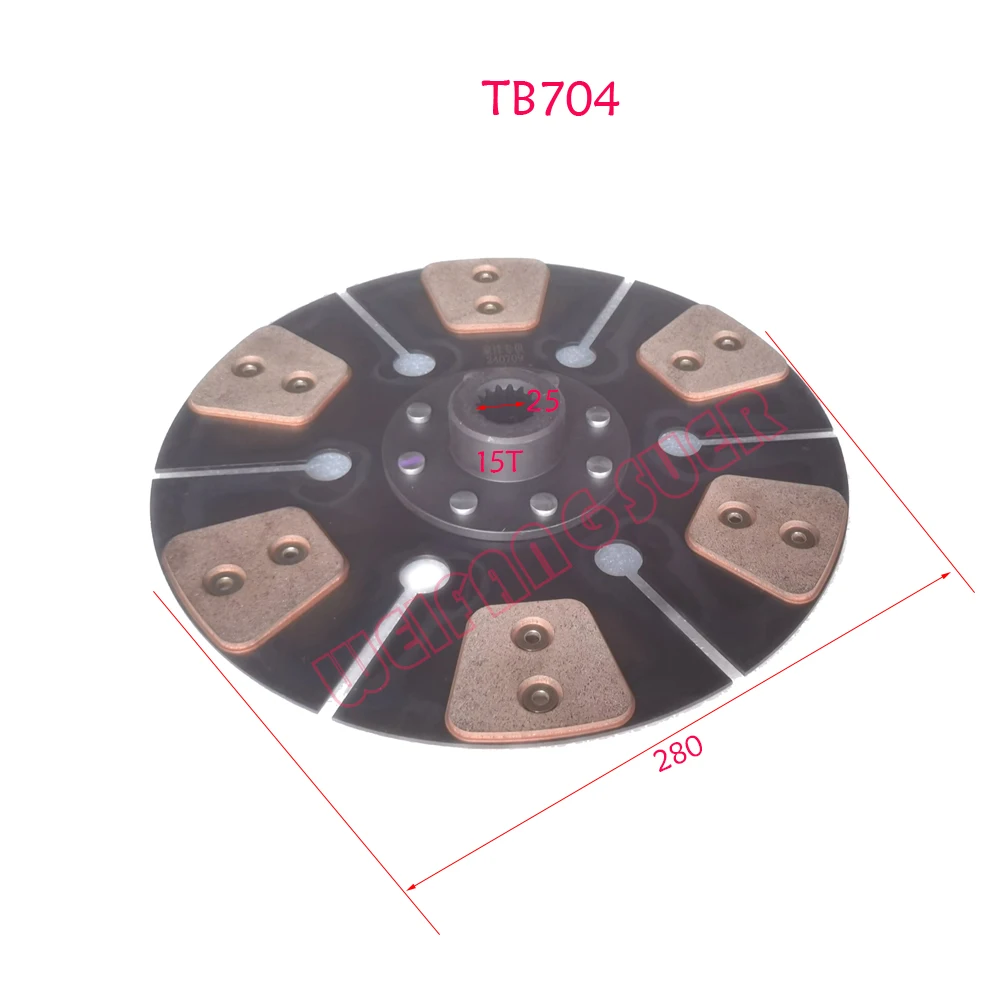 

TB704-300 , auxiliary clutch disc for Lovol TB704 tractor