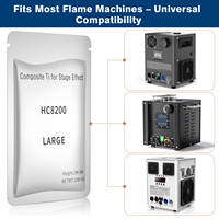 Fieryzeal 100g Cold Sparks Machine Fuel 2/4/8/10PCS Outdoor Compound Titanium Powder for DMX Stage Effect Machine Party Wedding