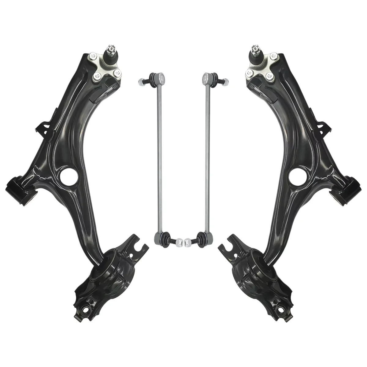 

AzbuStag Front Lower Control Arm Ball Joint Sway Bar Link 4Pcs Suspension Kits for Honda Civic 2016 2017 2018 2019-2021 K750865