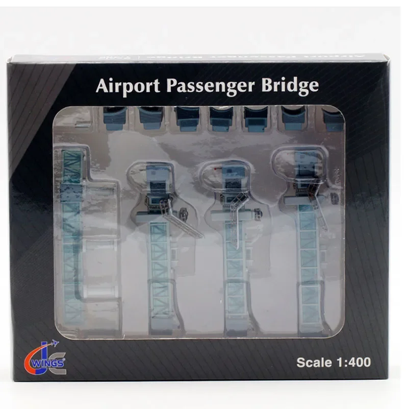 1:400 Airport Passenger Boarding Bridge Single/Dual Channel for  A380 model Wide body plane scene display toys colltions