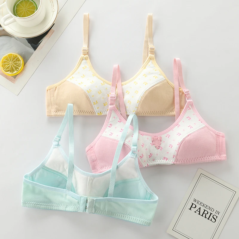 Girls' Underwear Development Period Small Vest Girls' Adults Primary School Children 12-16 Years Old Children Girls' Underwear C