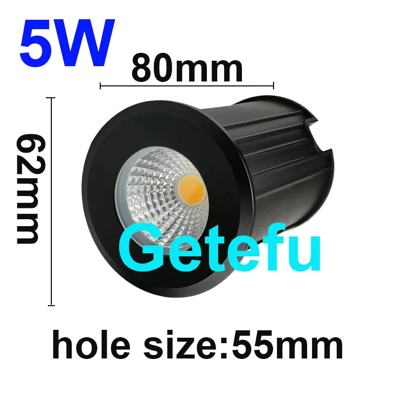 3w 5w 10w led garten leuchte ip67 ac110v 220v dc12v strahler außen einbau unterirdische lampe boden landschafts beleuchtung – Detail 13