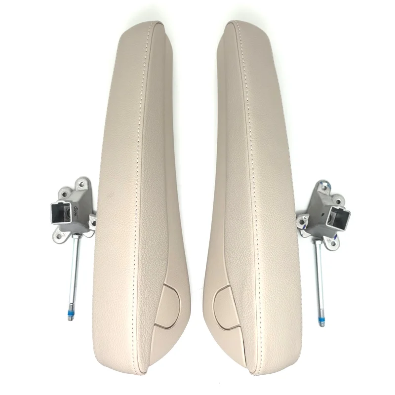 Czarno-beżowy podłokietnik składany przedniego siedzenia z regulowanym wspornikiem do Mercedes-Benz V-Class Vito Metris W447 W448 V260 2014-2022 1szt.