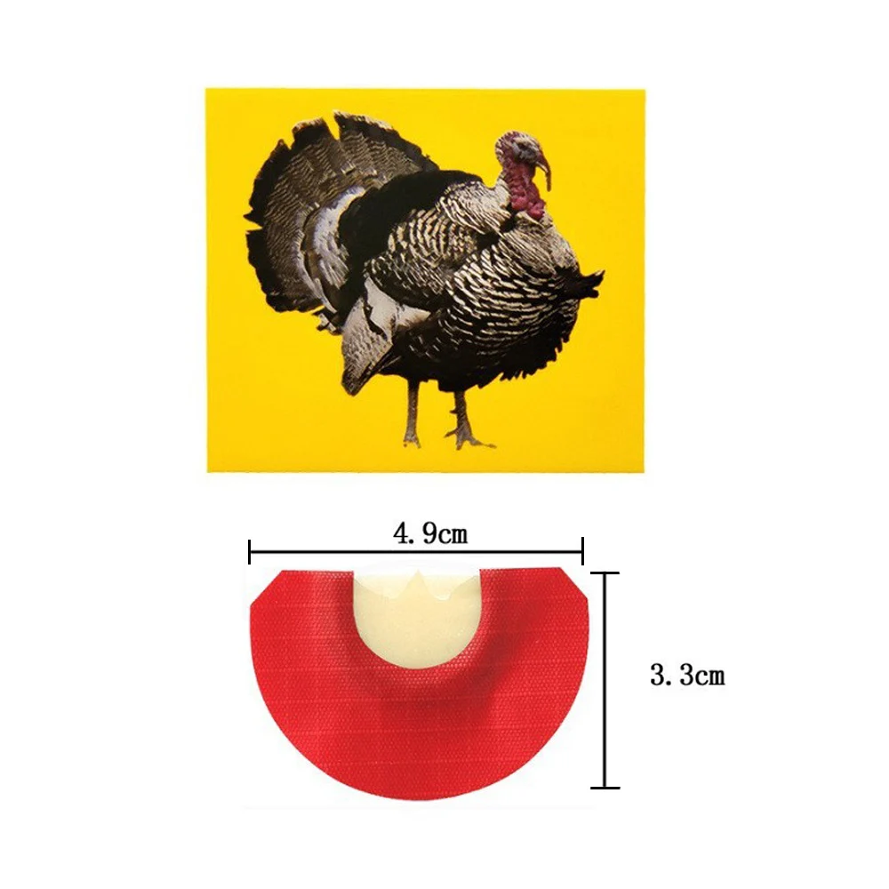 Turkey Hunting Calls Diaphragm Mouth Call Outdoor Hunting Gear Whistle Random 1 Colors Portable Hunter Accessory