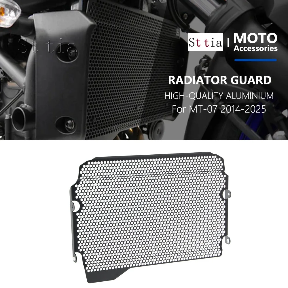 

For YamahaMT-07 2014 2015 MT-07 2024 2025 Radiator Guard Grille Cover Protector Motorcycle Accessories Cooler Protection Grill