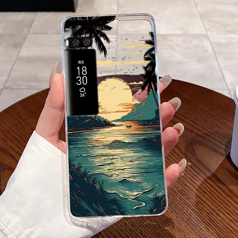 For Meizu Pro 7 Case Clear Luxury Cute Love Rabbit Funny Cool TPU Soft Silicone Phone Case For Meizu Pro 7 Plus Pro7 Back Cover