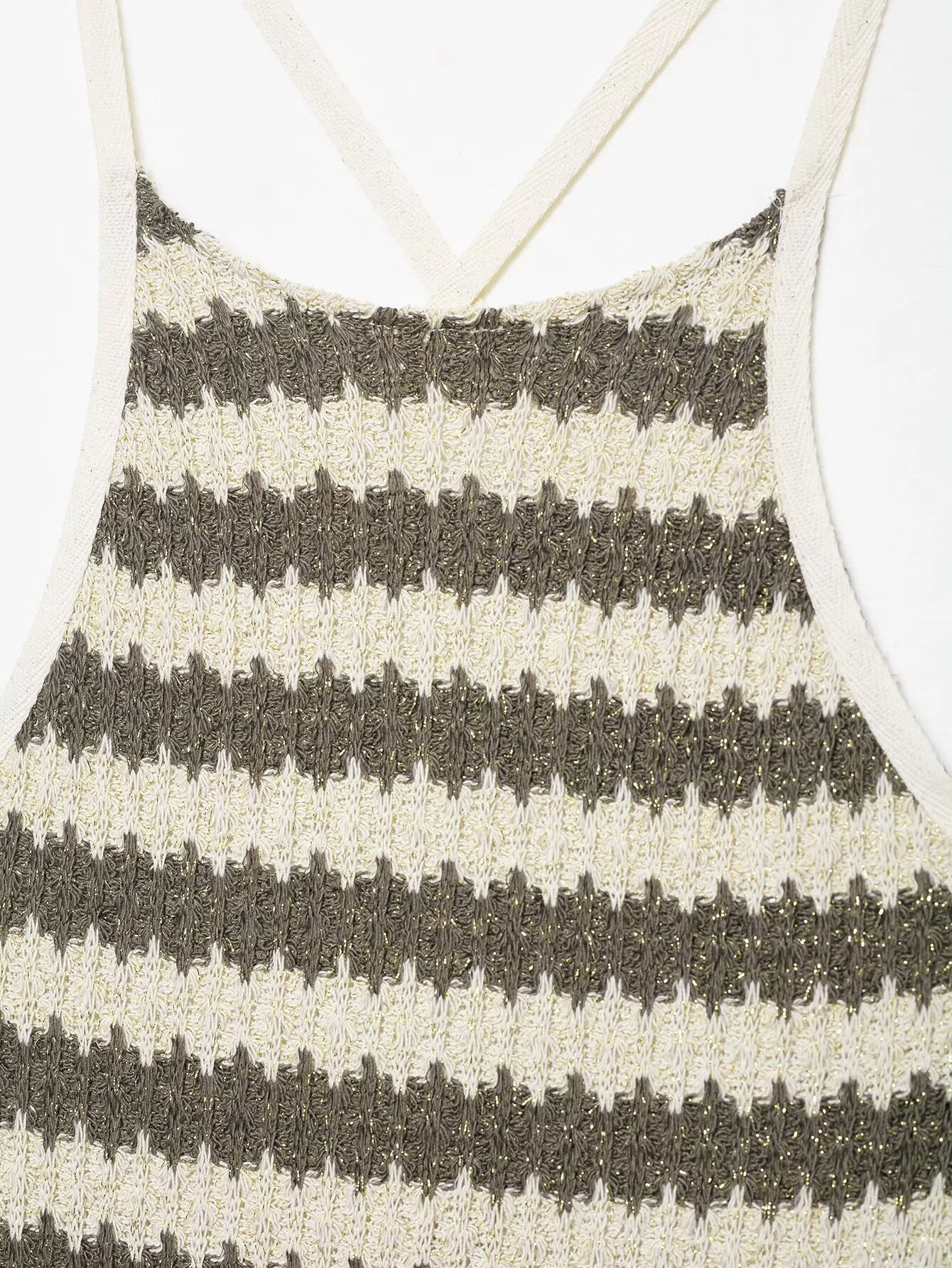 ZERAINS otoño nueva ropa de mujer estilo europeo y americano ajustado tirantes vestido largo liso a rayas