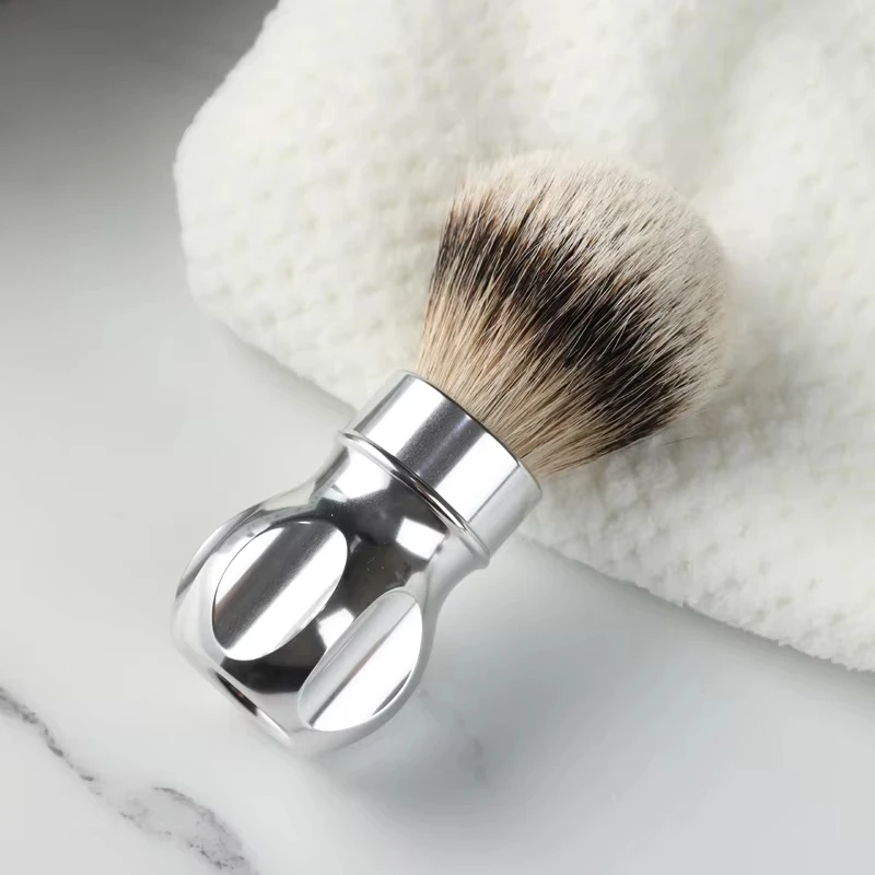 YAQI Men's Soft Hair Shaving Brush For Provide Comfortable Shave Experience Professional Durability Care Wet Shave Brush For Men