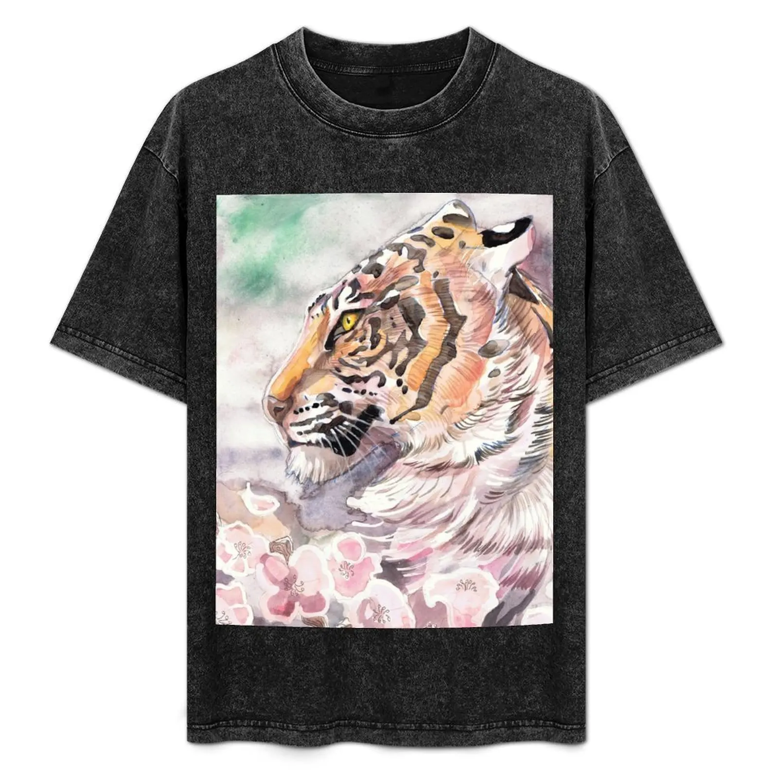 

Tiger Blossom 2 T-Shirt affliction shirts valentines clothes clothes graphic shirts sweat shirts, men