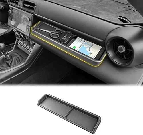 

KUNGKIC Glove Box Organizer for GR86 BRZ 2021-2025 | Black Waterproof Interior Accessory