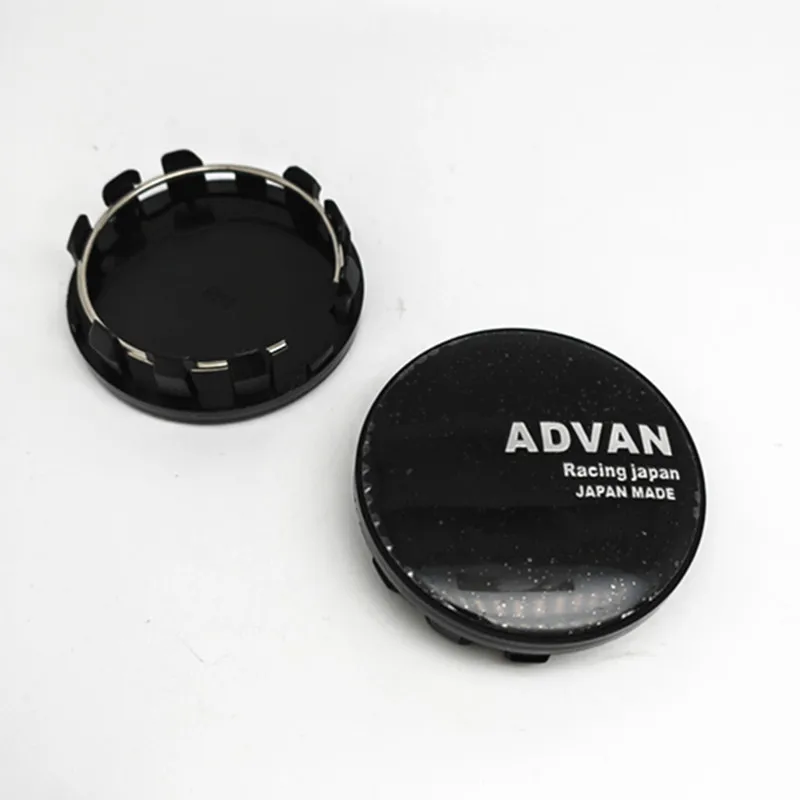 4pcs 59mm 55mm Advan Racing Center Cap Wheel Hub Cover Auto Rims Dust Proof Hubcaps Emblem