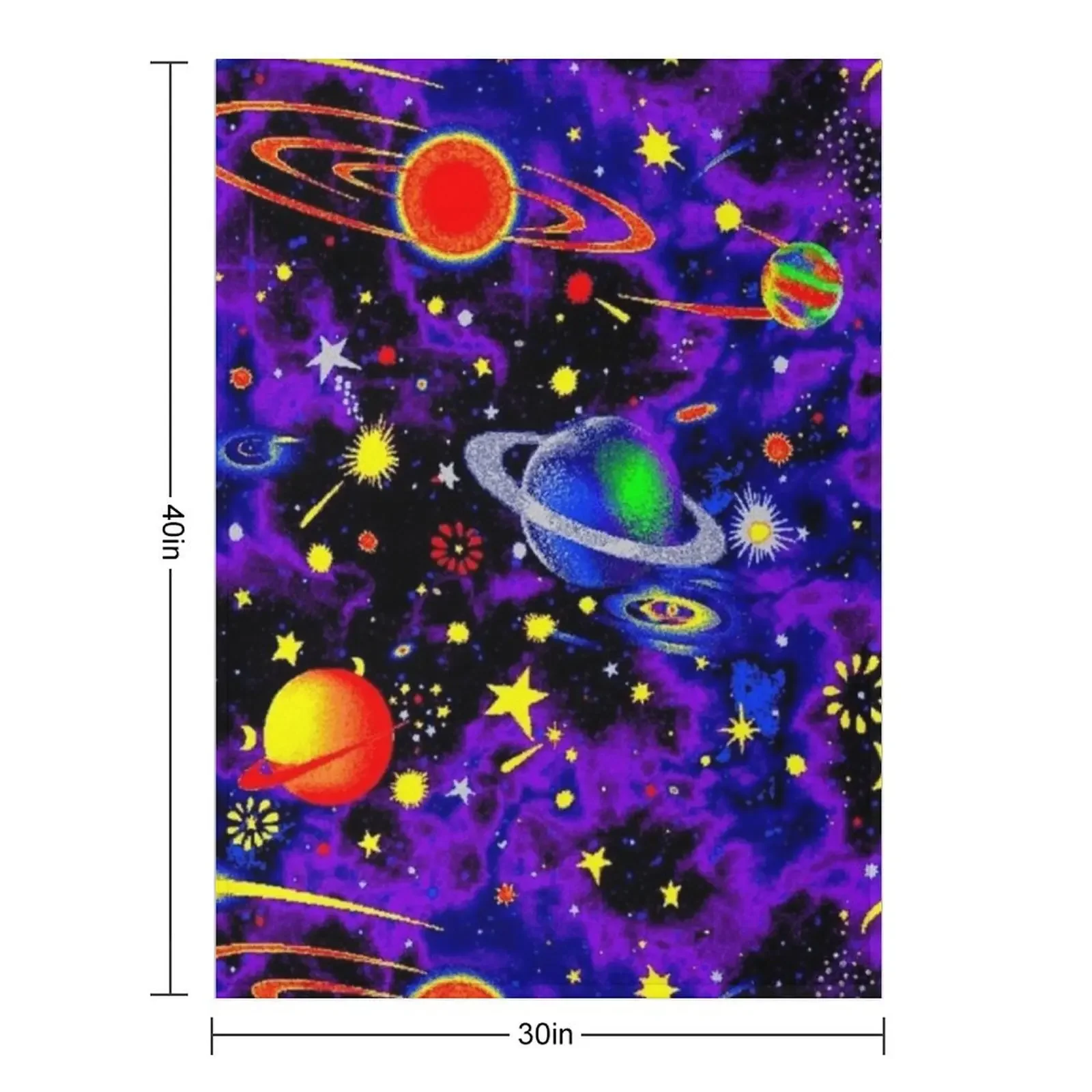 Custom Glow In The Dark Throw Blanket Fashion Sofas Shaggy Warm Anime Blankets