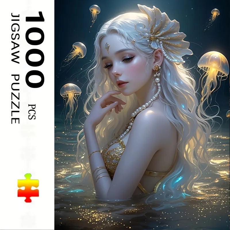 

500/1000 Pieces Jigsaw Puzzle Beauty-theme Jigsaw Puzzle Educational Toy for Kids Children 's Games Christmas Gift
