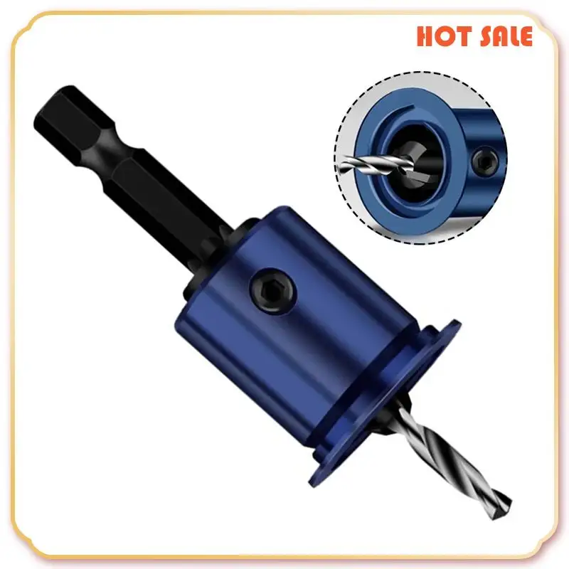 

ABFA 8Mm Shank Countersunk Drill Bit Alloy Core Limiter Countersink Drill Router Bit Woodworking Drilling Pilot Hole