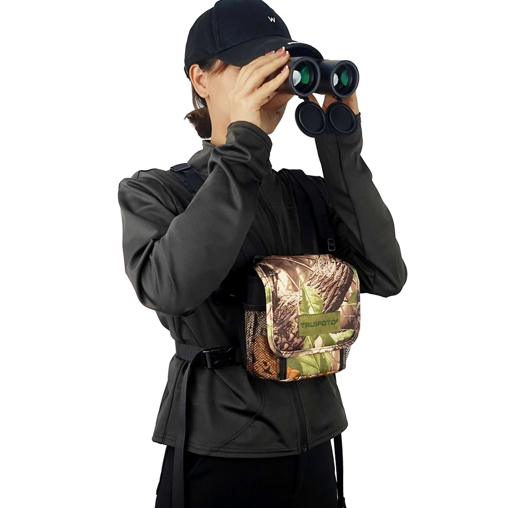 

Universal binoculars bag, adjustable shoulder strap, hiking, hunting, backpacking, outdoor travel