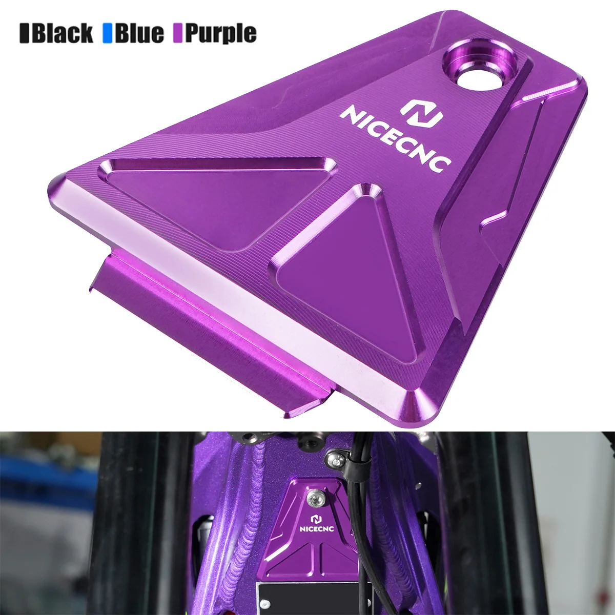 

For Surron Electric Bike Horn Cover Gap Cover Plate CNC Aluminum For 2025 2024 Surron Light Bee X S L1E Surron Light Bee Parts