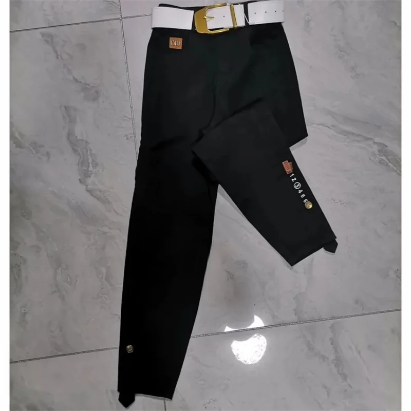 Koreanische 2025, Neue Mode Washe Harun Hosen frauen Frühling Herbst Hohe Taille Lose Alle-Spiel Casual Hosen Weibliche hosen Damen