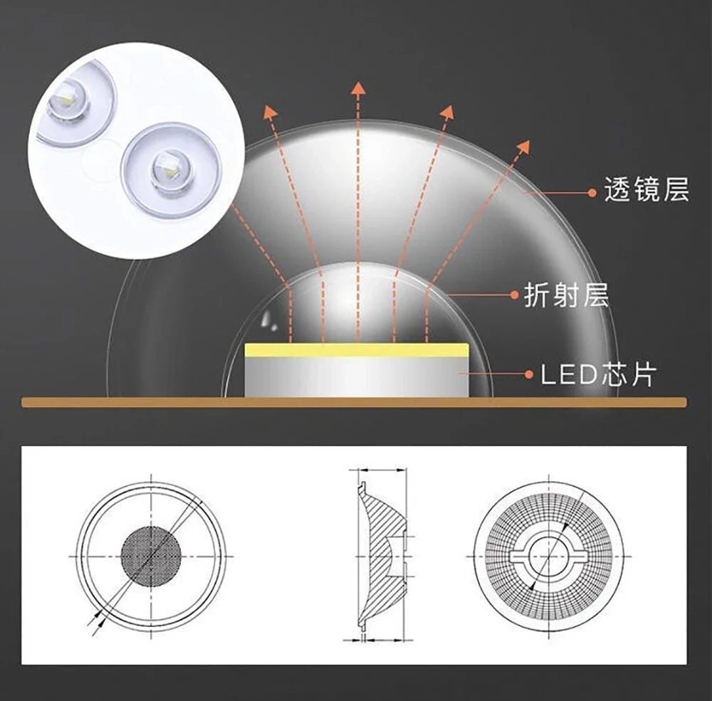 Smd ledリングライト,円形シーリングパネル,12w 18w 24w 36w 100w,ac 220v 230v 240v