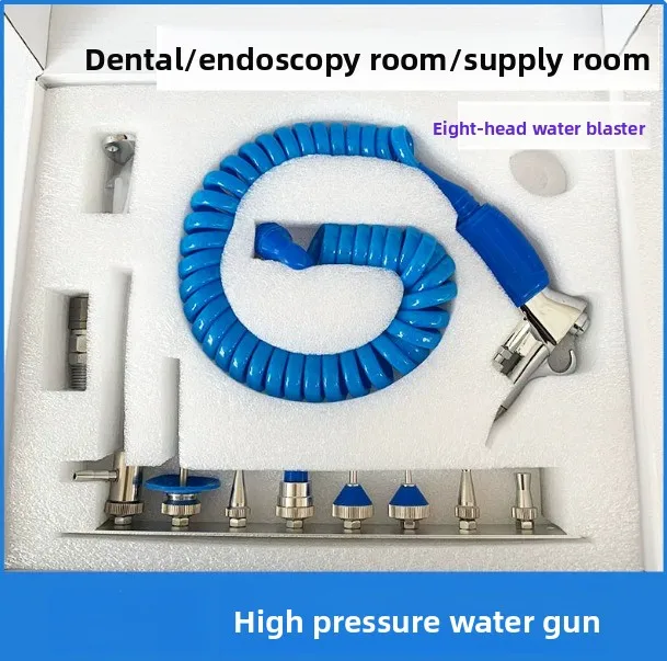 High pressure water gun dental air water gun oral cleaning equipment disinfection flushing endoscope