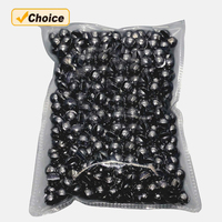 100Pcs Egg Lead Fishing Weights Drop Shot Sinker Bass Removable Tackle Saltwater Casting Fishing Sinkers Set Round Freshwater