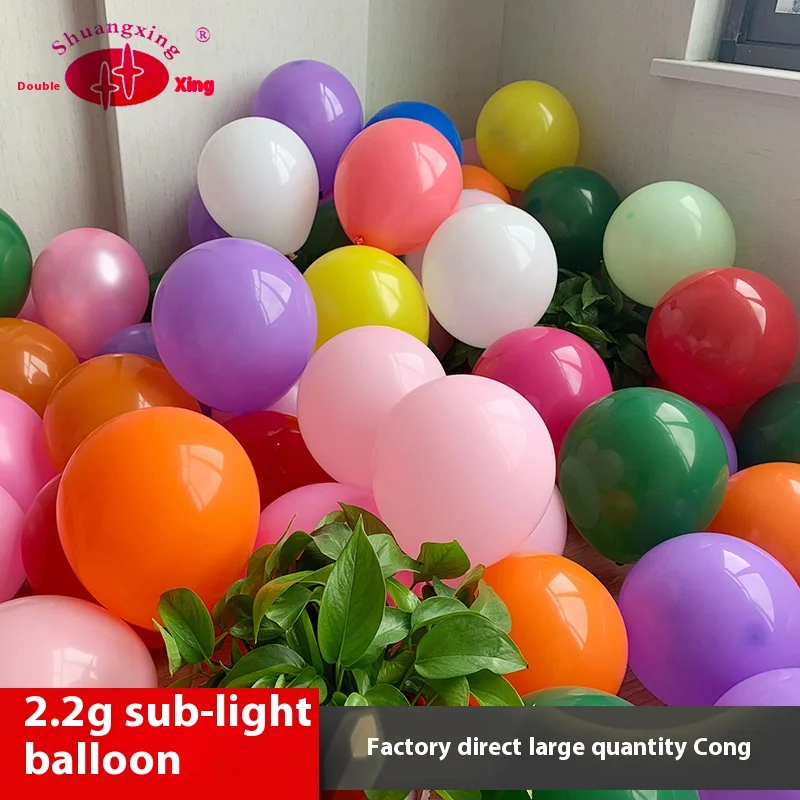 2.2g matte floating air ball wholesale stall balloon wedding room arch decoration birthday party balloon