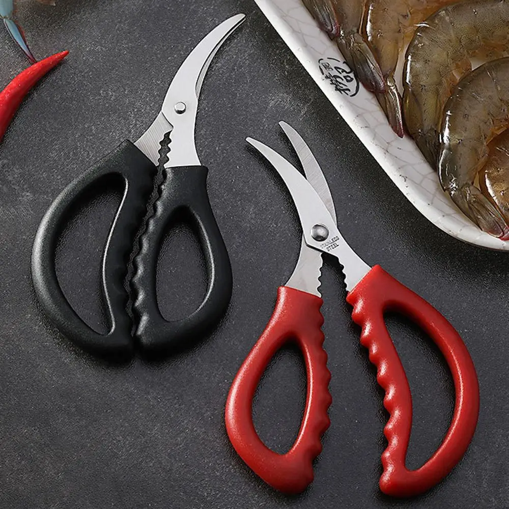 Chicken Poultry Fish Crab Shrimp Heavy Duty Cooking Scissors Seafood Cutter Food Shears Kitchen Scissors