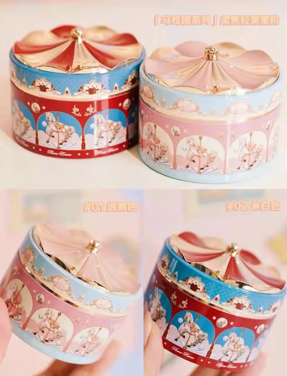 XL Soft Focus Light Fog Powder Matte Face Powder Natural Color Oil Control Finishing Powder Matte แต่งหน้า