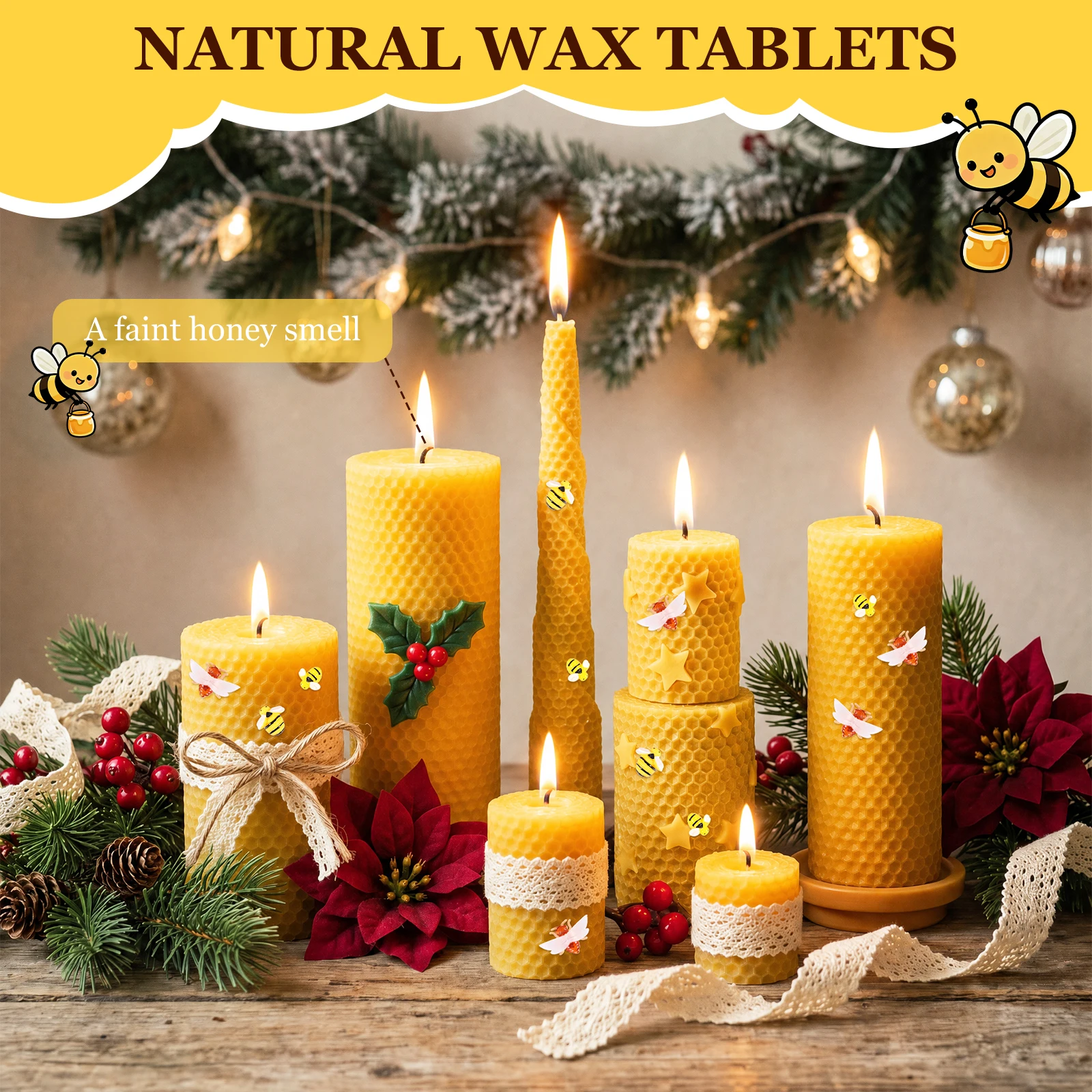 Kit de Fabricação de Velas de - Beeswax Sheet Roll avaliação e preço