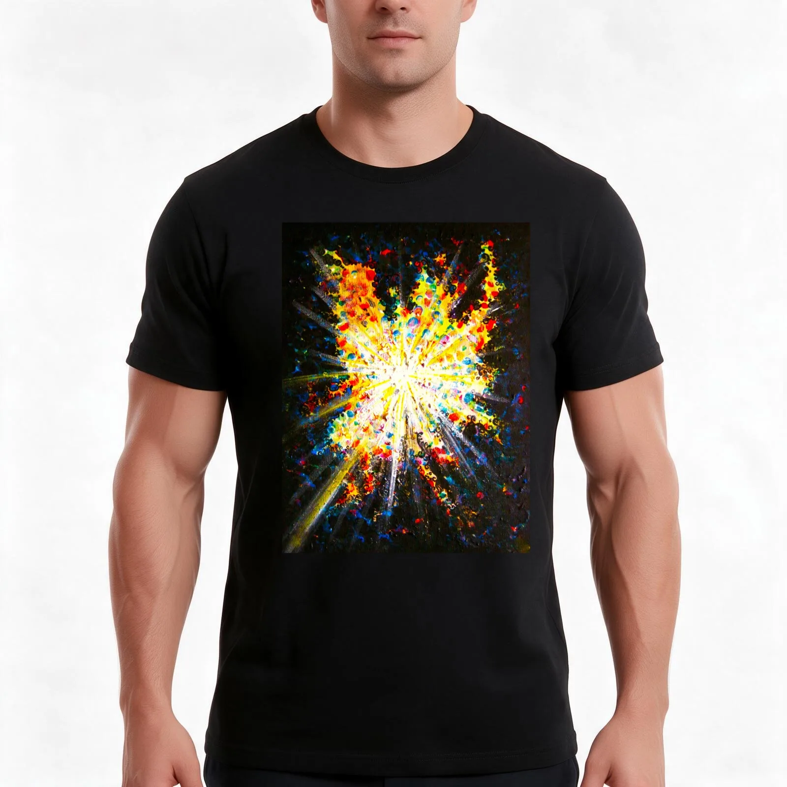 Breaking up - when the clouds break up T-Shirt Summer Casual Cotton Tee Oversized Streetwear Tops Vintage Graphic Print