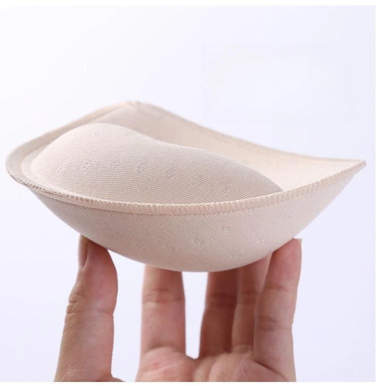 6cm/3cm Extra Thick Bra Pads Push Up Breast Enhancer Removeable Bra Padding Inserts Cups For Swimsuit Bikini Padding Intimates