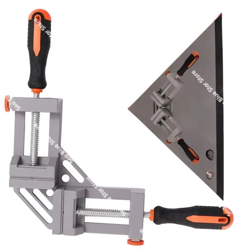 Single handle 90 degree right angle clip, fast angle clip, woodworking fixture, alloy material