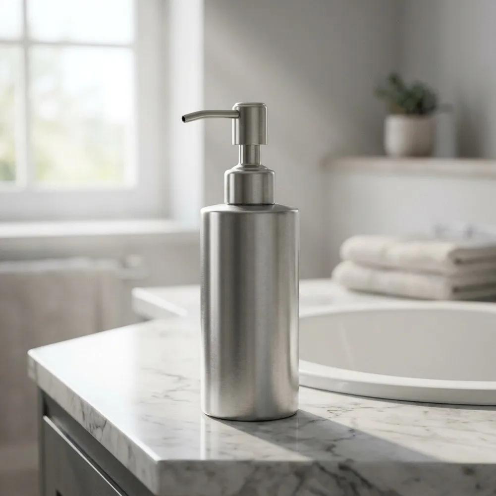 350ml/430ml 304Stainless Steel Countertop Soap Dispenser Anti-rust For Proof Pump Hand Soap Kitchen Bathroom Dispenser