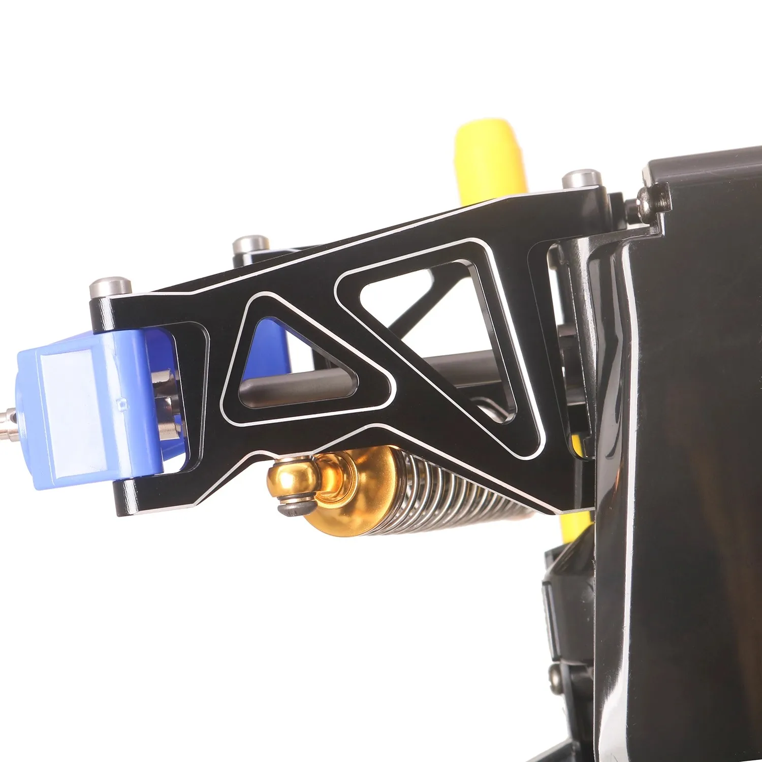 KYX Tamiya 1/10 The Bigwig Tycoon 2017 Edition 47330 سبائك الألومنيوم الخلفية العلوية والسفلية