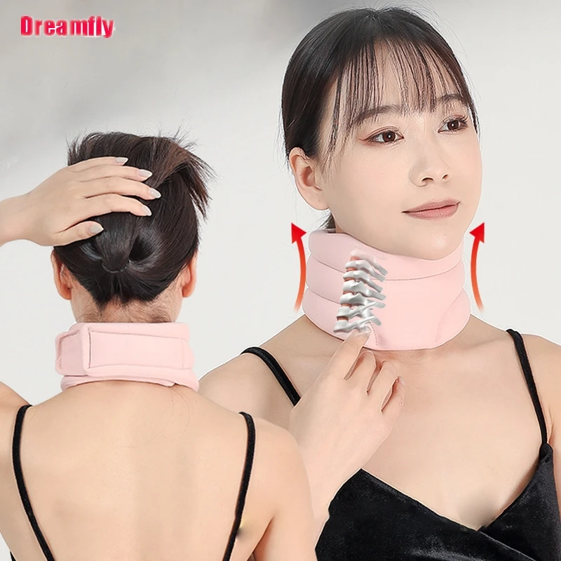 

Adjustable Neck Support Cervical Brace Neck Stretcher Chiropractic Posture Corrector Relief Neck Pain Cervical Traction Device