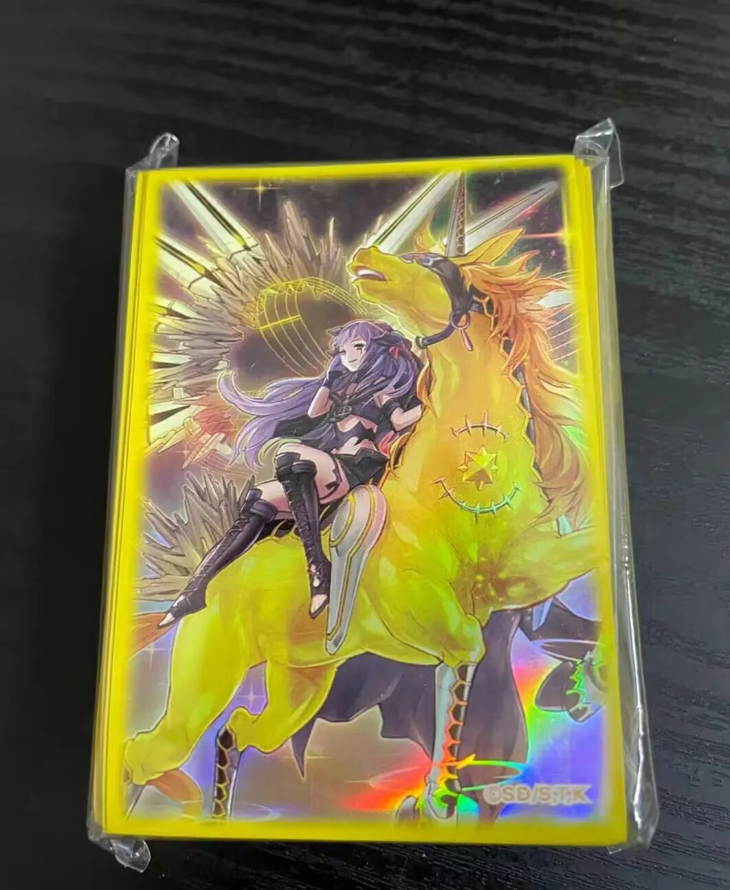100-pezzi-yugioh-konami-duel-monsters-knightmare-unicorn-collezione-ufficiale-custodia-protettiva-per-carte-sigillate