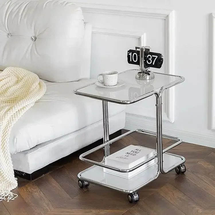 

Для качественных случаев étagères d'angle nordiques messères pour salon, chambre coucher luxe rangement roulettes, café mobile simple moderne