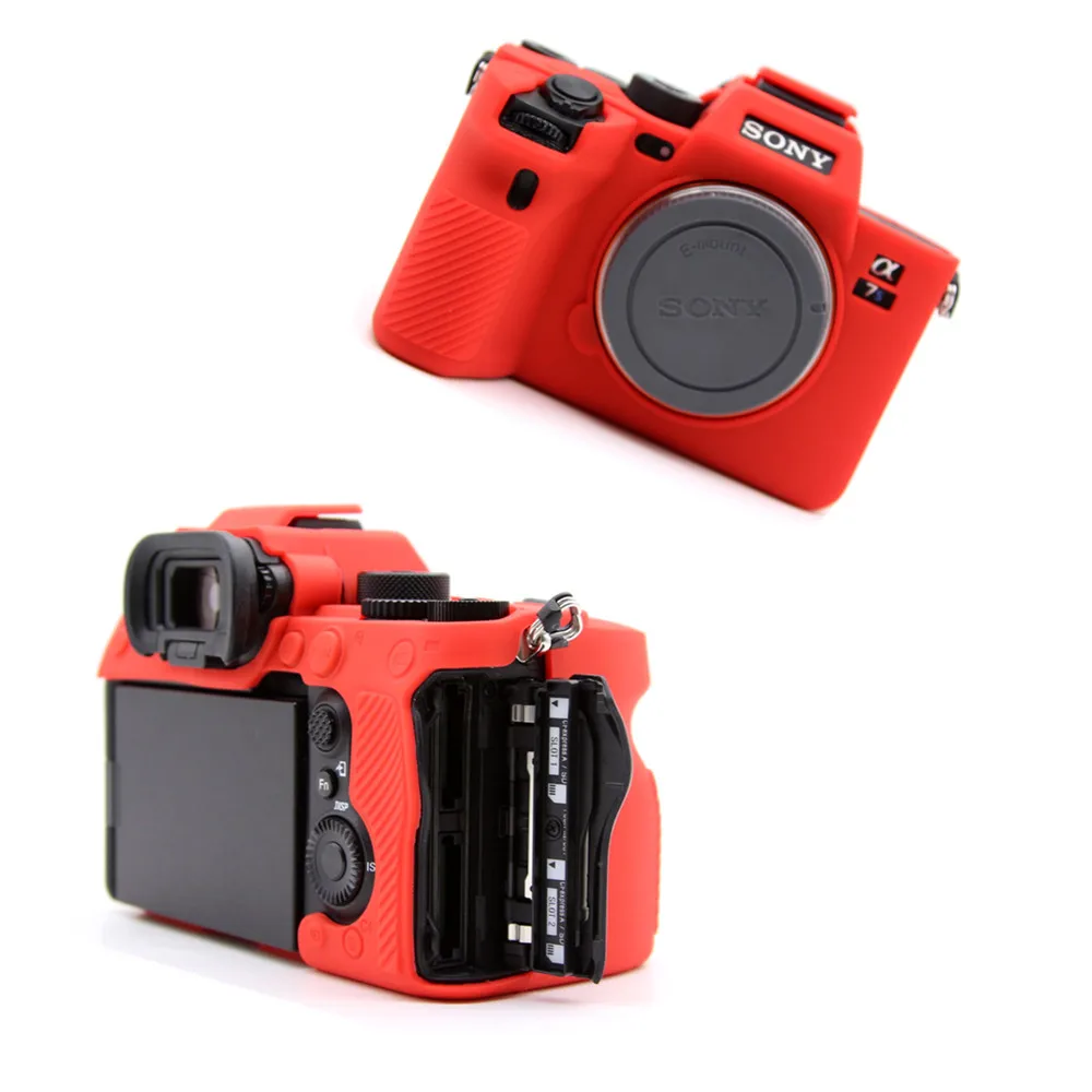 A7S III Rubber Silicone Case Body Cover Protector Frame Skin for Sony A7SIII A7S III ILCE-7SM3 A7S3 A1 Camera