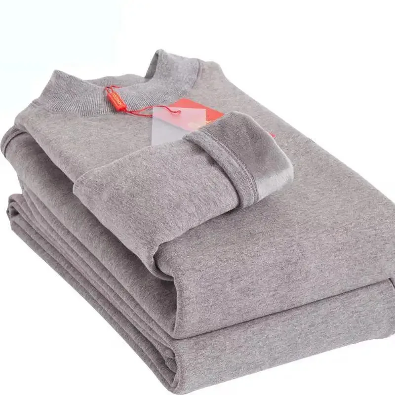 

Мужской термобелье, костюм плюс бархатная домашняя одежда, морозостойкие термоизоляционные кальсоны с длинными рукавами + брюки