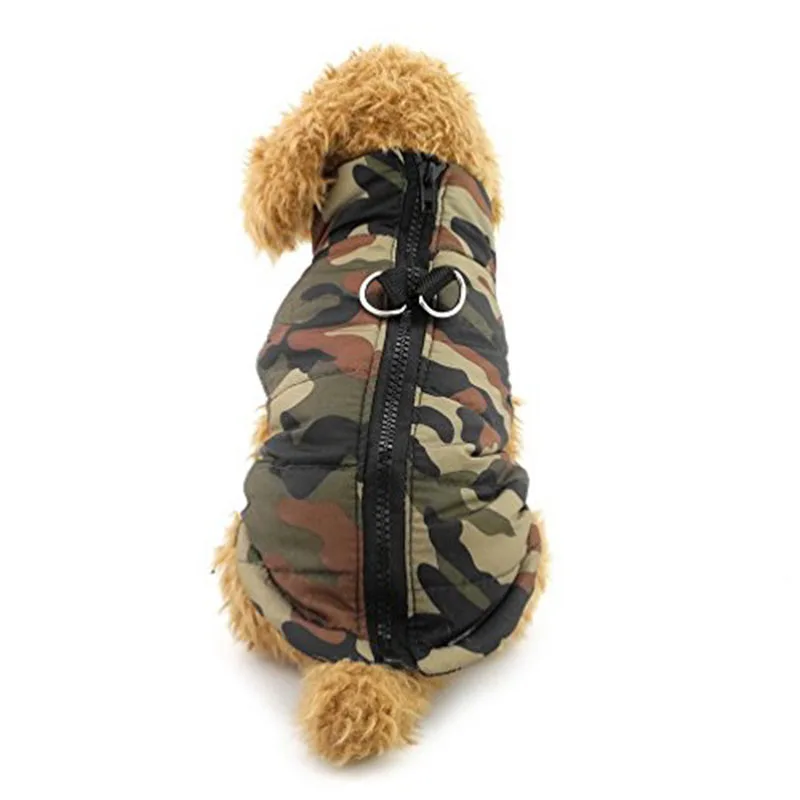 Pet Clothing Winter Thickened Dog Clothes New Padded Jacket Vest Multi-color Waterproof And Warm Pet Products